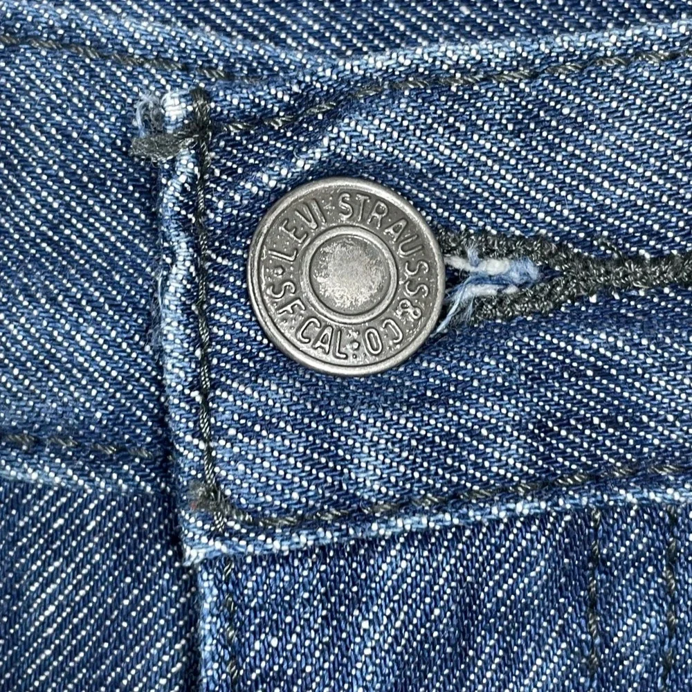 Levi's 569 Loose Straight Jeans Mens 38x32 Blue‎ Relaxed Fit Denim
